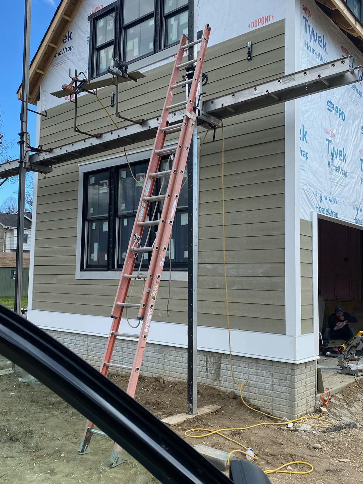 Storm damage siding restoration