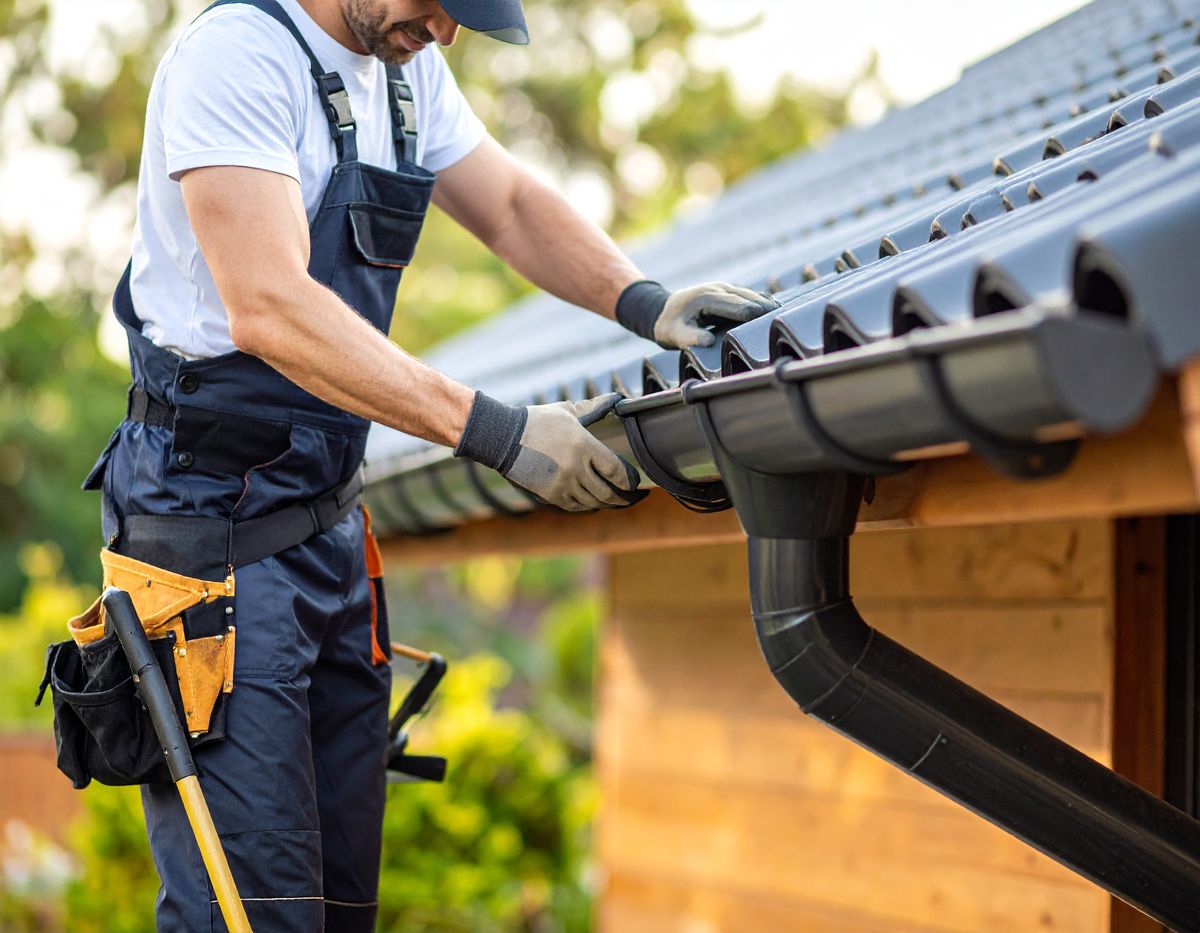 Gutter repair and maintenance